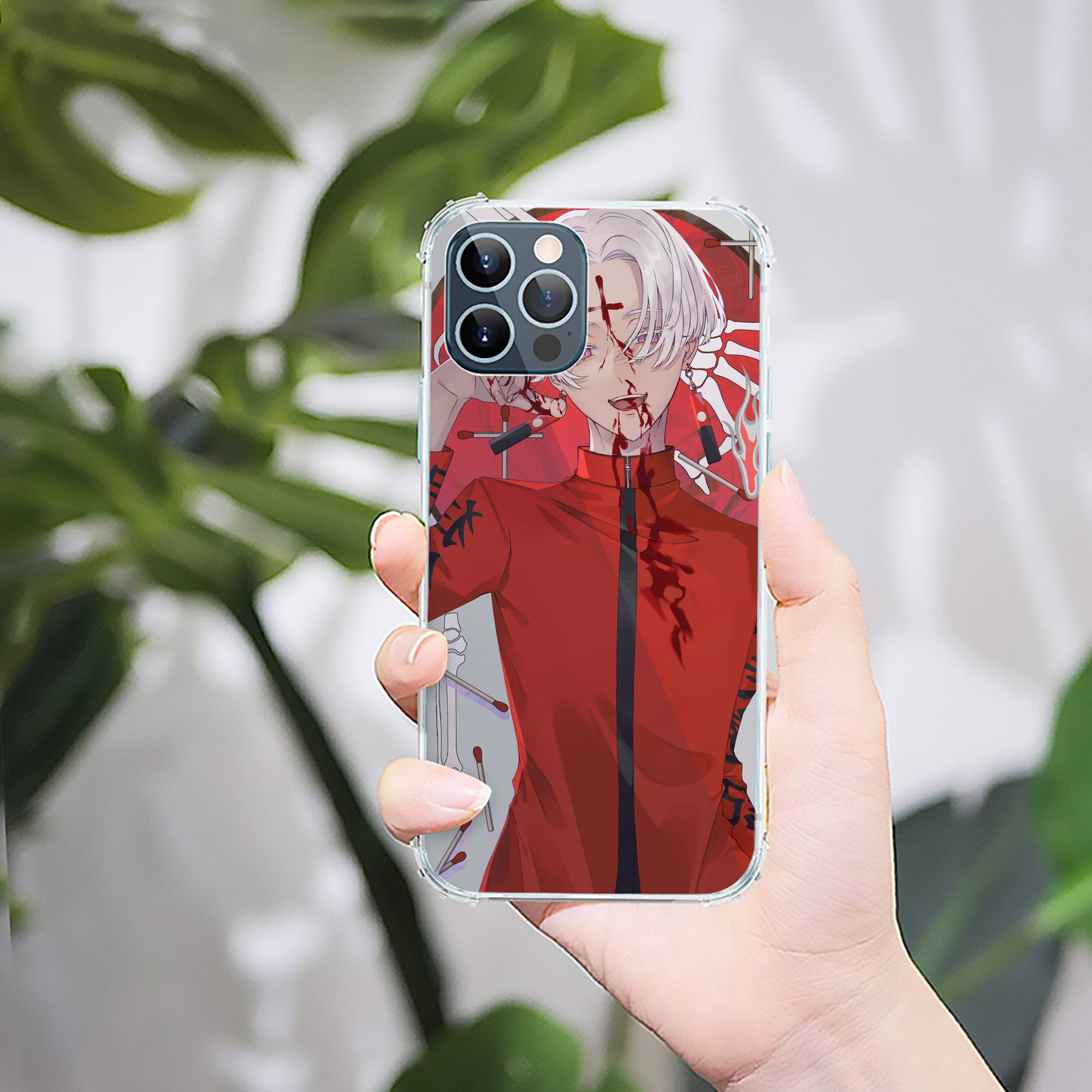 （画像用） 東京リベンジャーズ Tokyo Revengers 【iPhone 12シリーズ対応】透明スマホケース（クリアソフトケース）